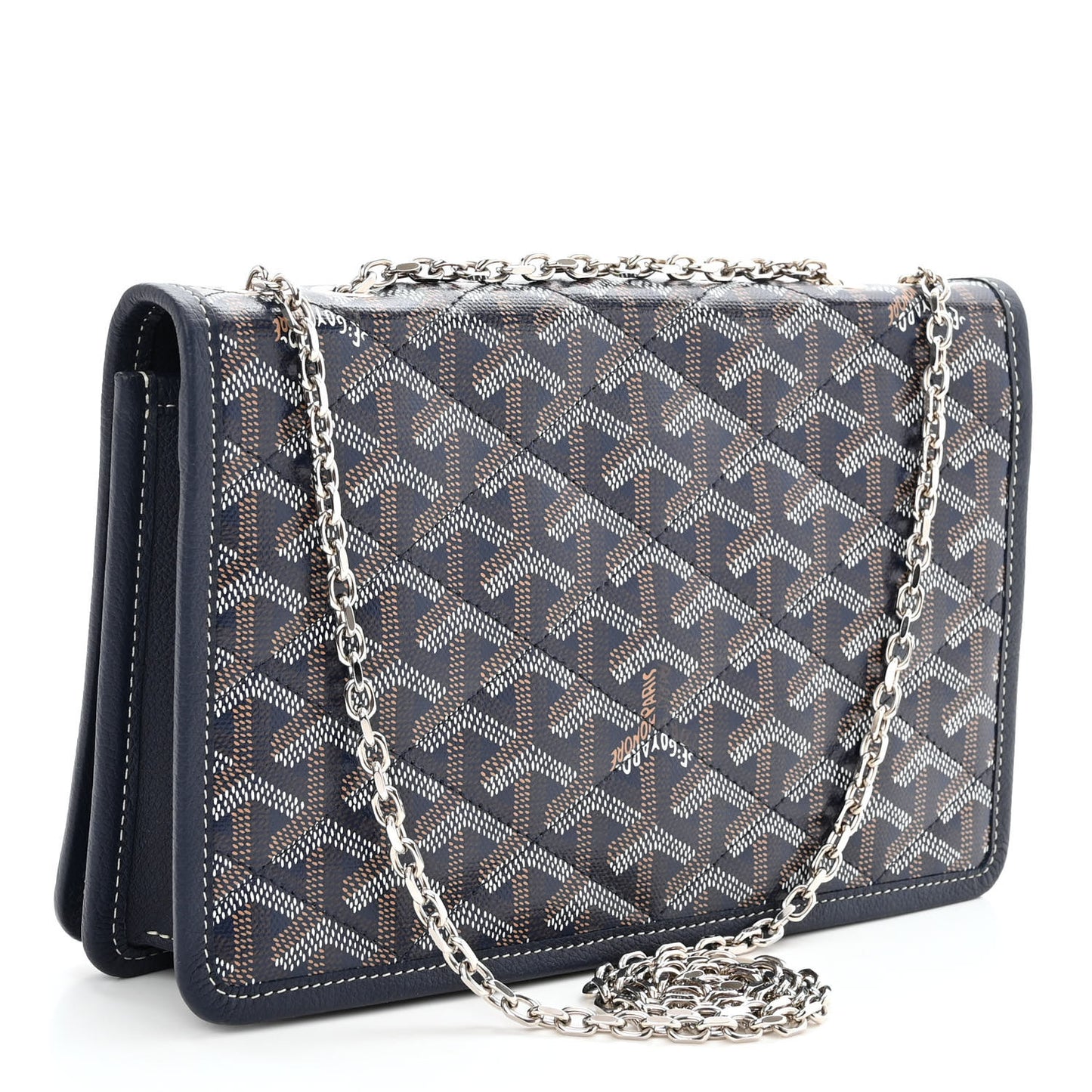 Goyardine Alexandre III Bag Navy
