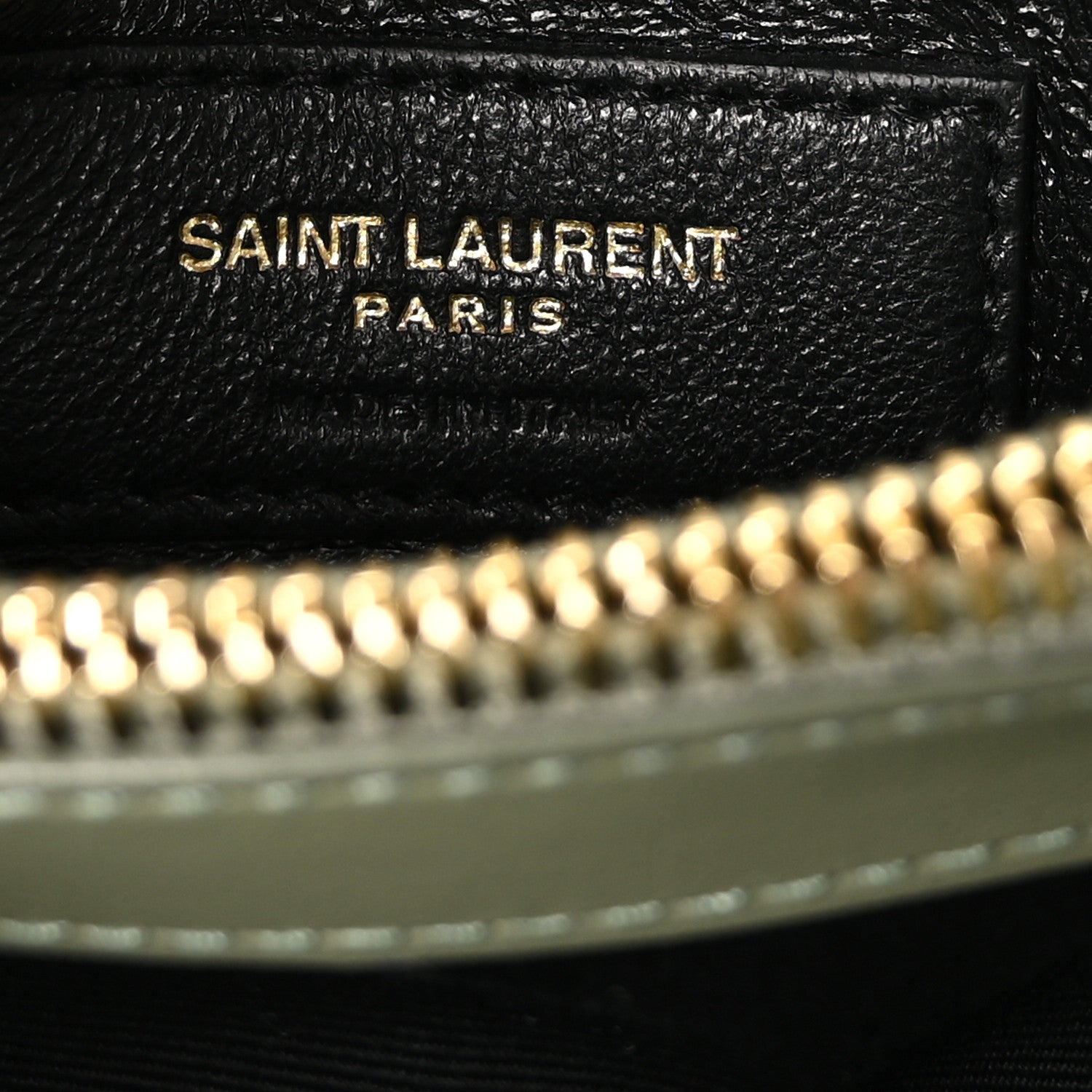 Saint Laurent Calfskin Y Quilted Monogram Small Loulou Chain Satchel Light Sage 6 of 10