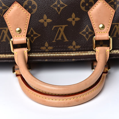 Louis Vuitton Monogram Speedy Bandouliere 40 8 of 11