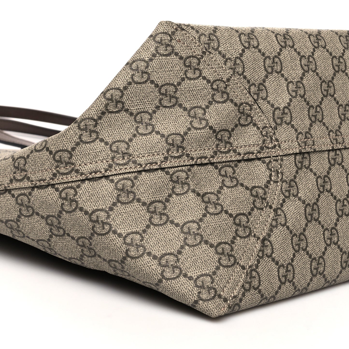 GG Supreme Monogram Medium Ophidia Shopping Tote Ebony