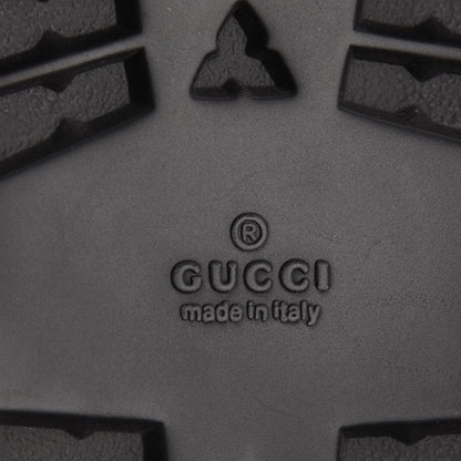 Gucci Guccissima Mens Lug Sole Slide Sandals 5 Black 6 of 7