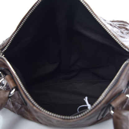 Givenchy Tumbled Sheepskin Medium Pandora Charcoal 6 of 8