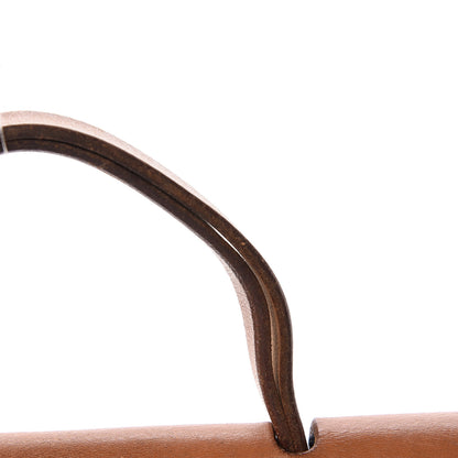 Hermes Toile Vache Calfskin Herbag PM 30 Black Natural 14 of 23