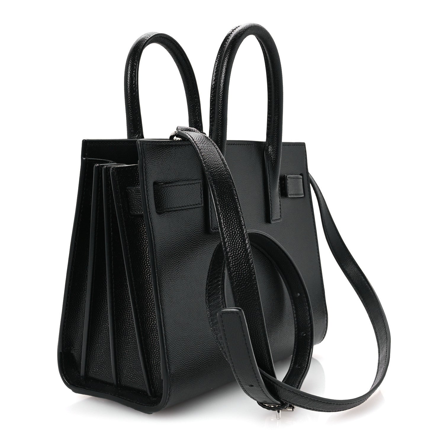Saint Laurent Grain de Poudre Nano Sac De Jour Black 3 of 10