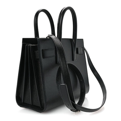 Saint Laurent Grain de Poudre Nano Sac De Jour Black 3 of 10