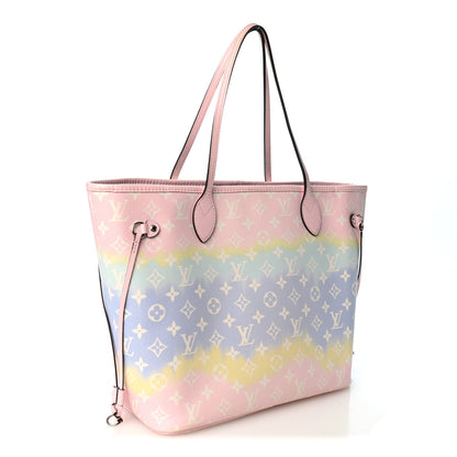 Louis Vuitton Monogram Escale Neverfull MM Pastel 4 of 11
