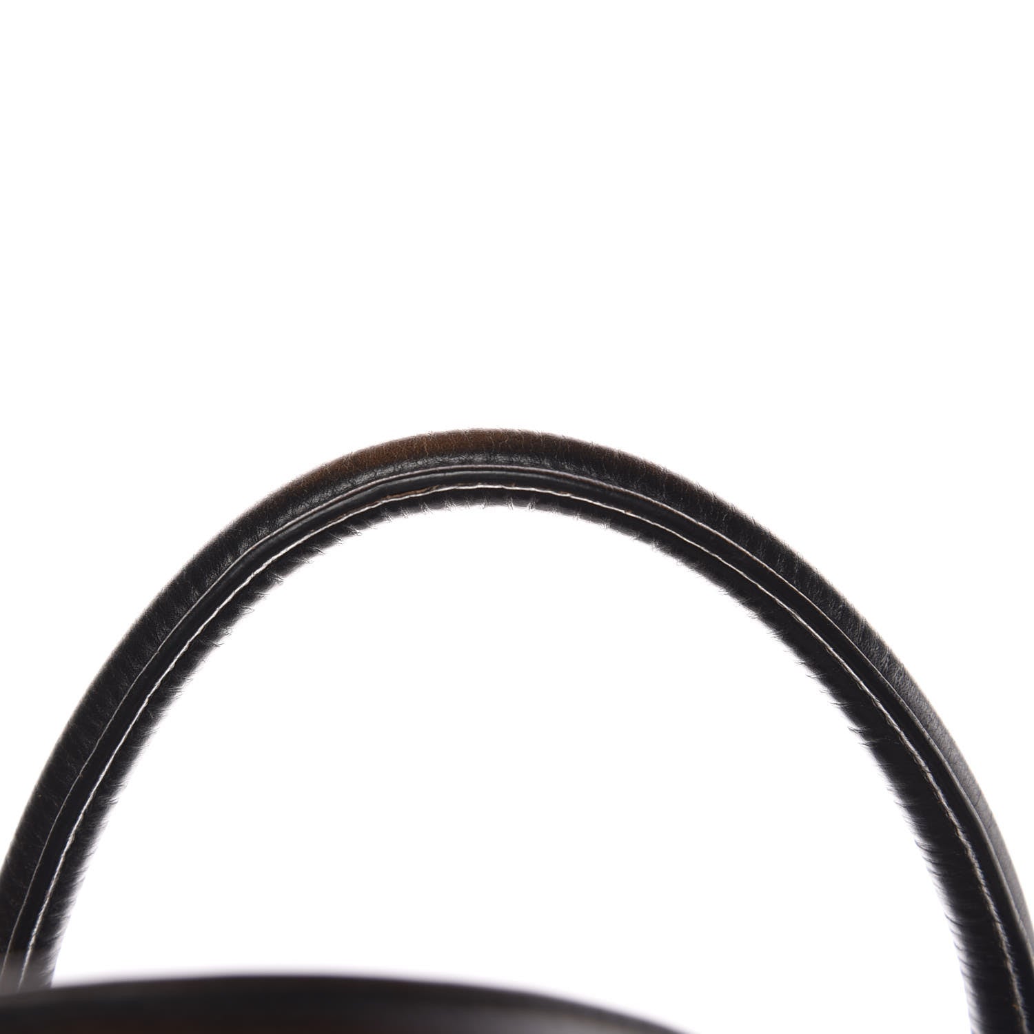 Prada Vitello Vintage Studded Twin Pocket Tote Ebano 8 of 22