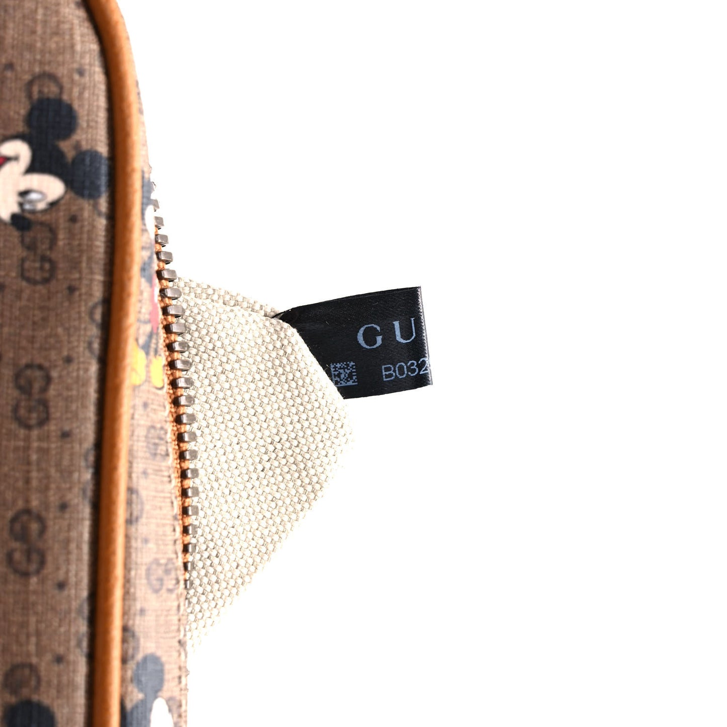 X DISNEY Mini Vintage GG Supreme Monogram Mickey Mouse Small Belt Bag Beige Vintage Sun Oil