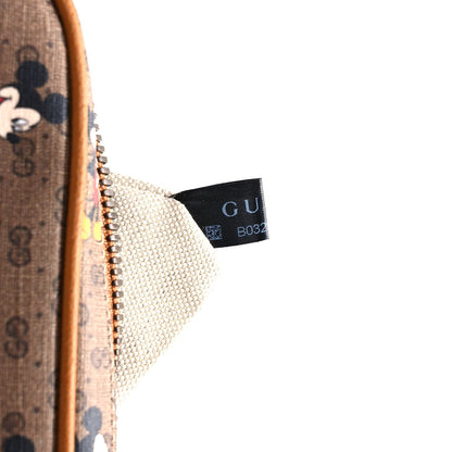Gucci X DISNEY Mini Vintage GG Supreme Monogram Mickey Mouse Small Belt Bag Beige Vintage Sun Oil 7 of 9
