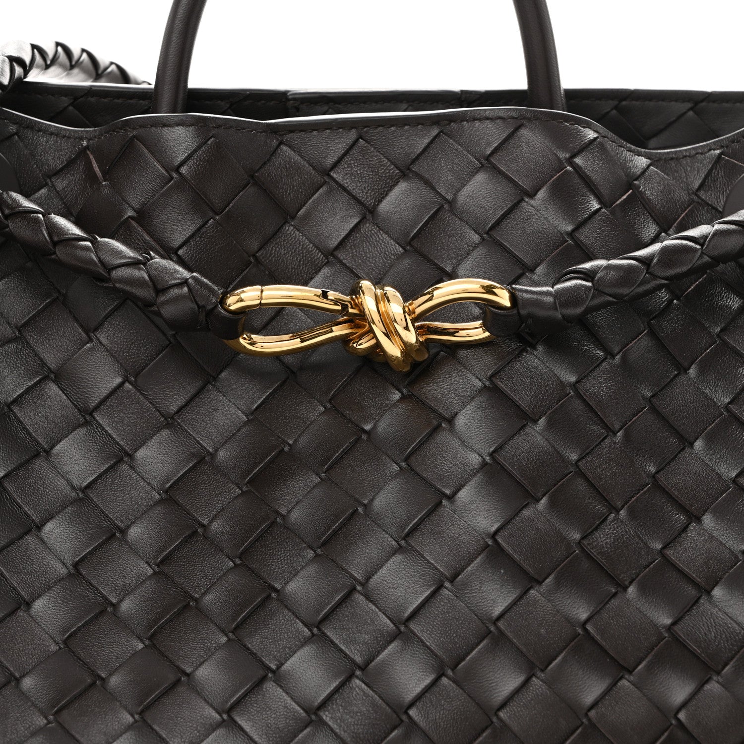 Bottega Veneta Nappa Intrecciato Medium Andiamo Shoulder Bag Fondant 8 of 10