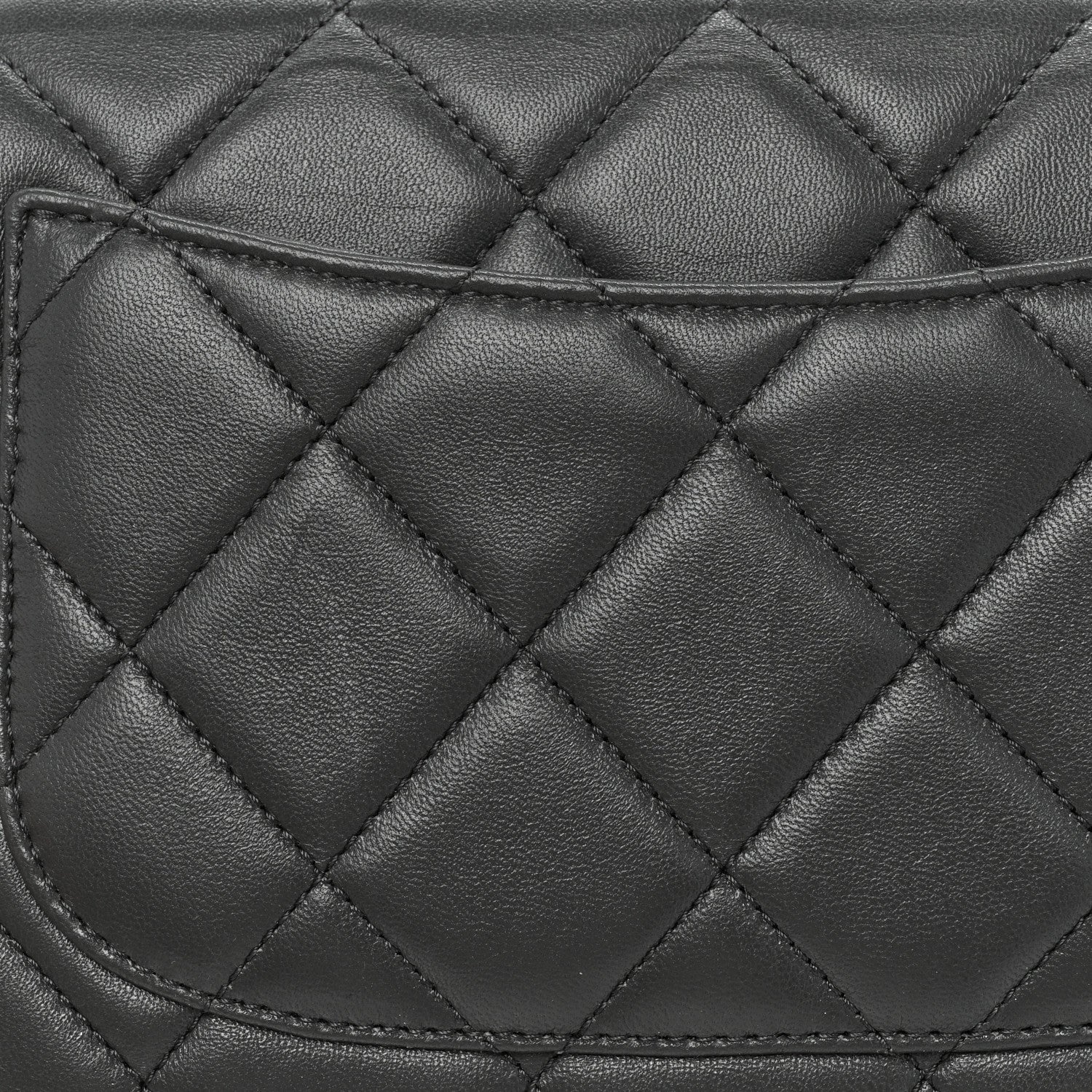 Chanel Lambskin Quilted Small Trendy CC Dual Handle Flap Bag Dark Grey 12 of 12