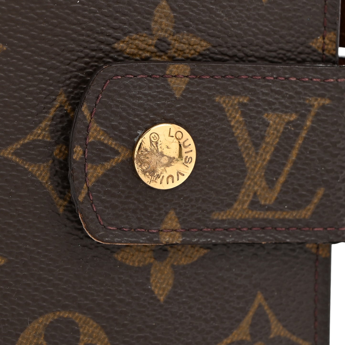 Monogram Large Ring Agenda Cover