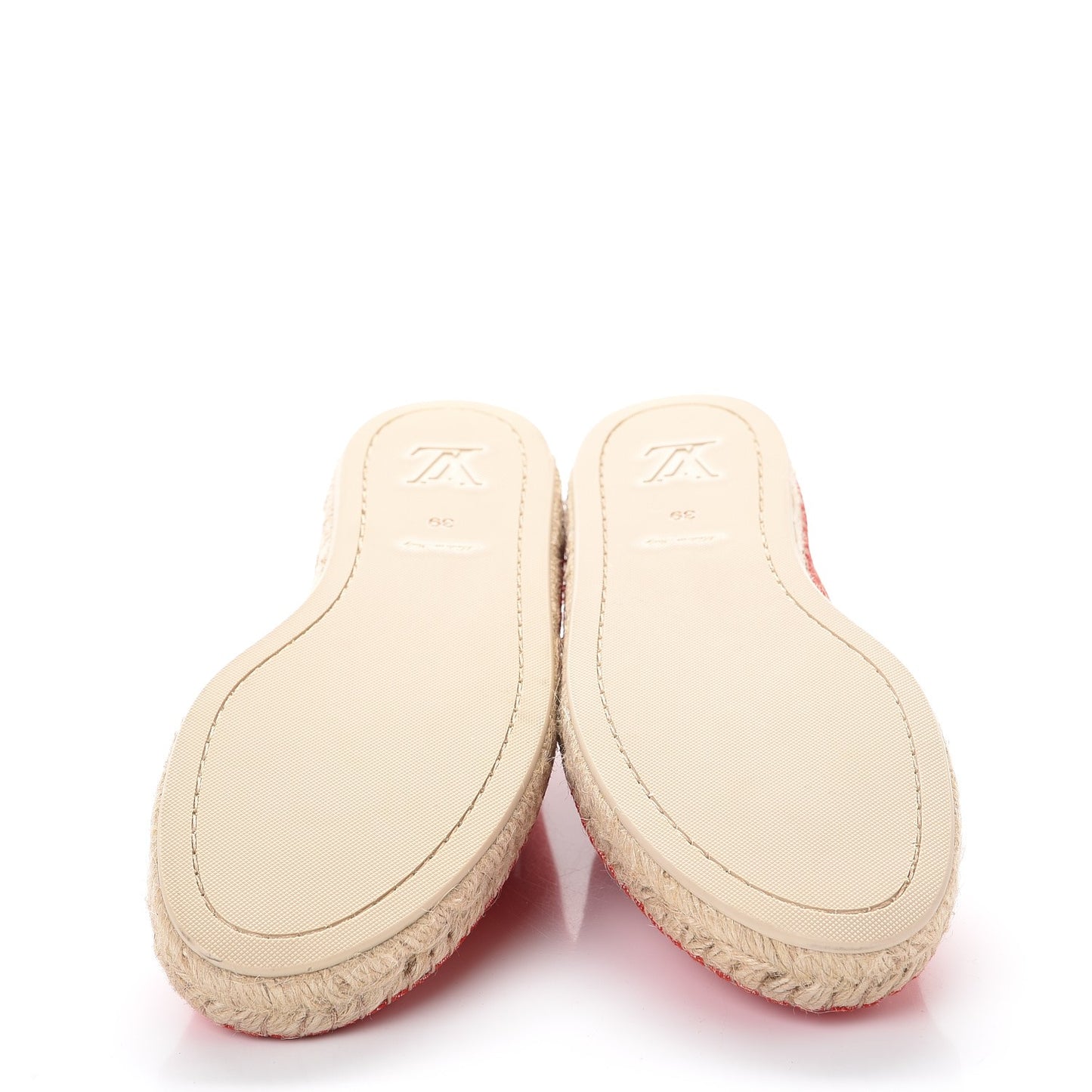 Canvas Waterfall Espadrille 39 Rouge