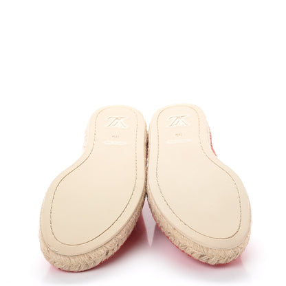Louis Vuitton Canvas Waterfall Espadrille 39 Rouge 5 of 10