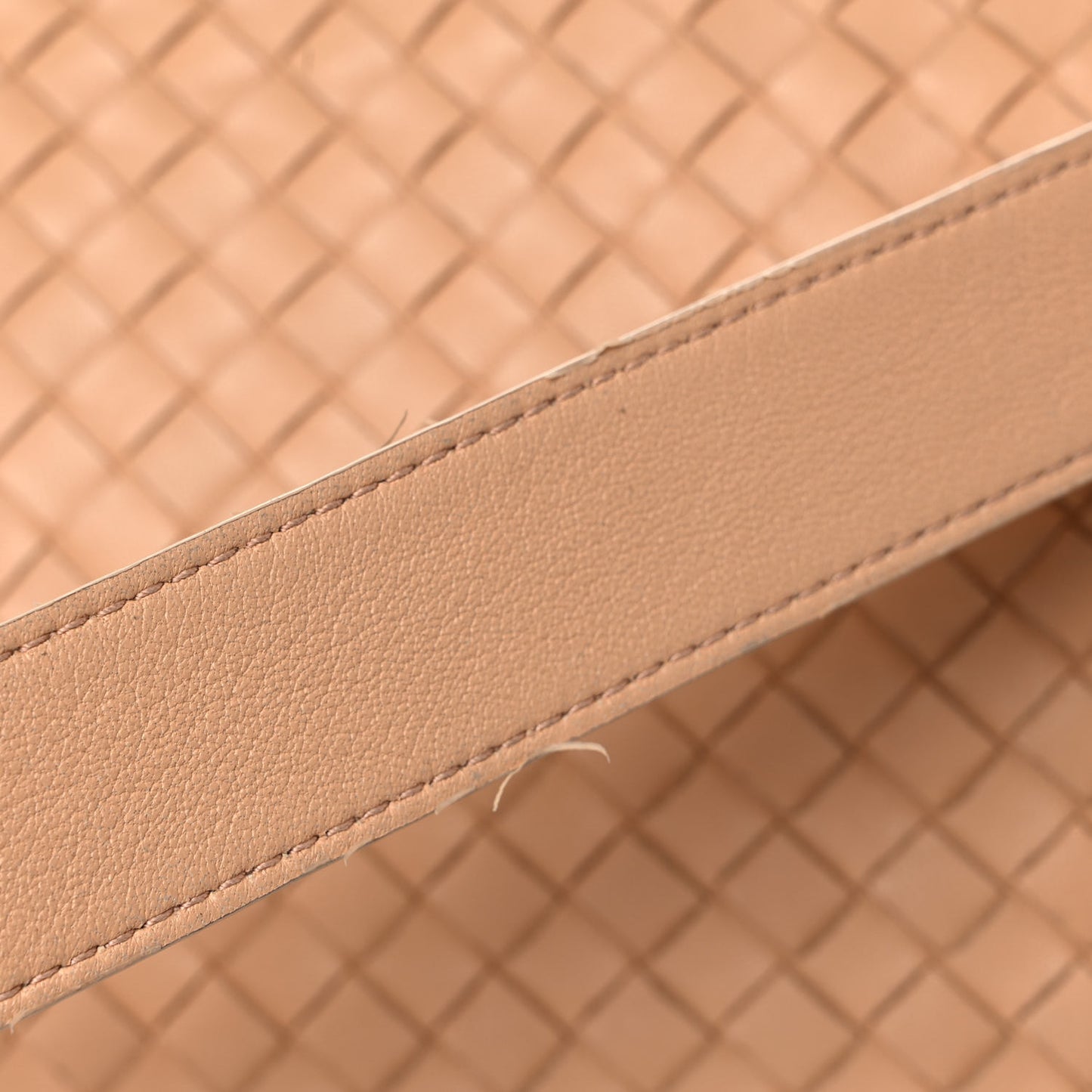 Nappa Intrecciato The Fold Crossbody Almond