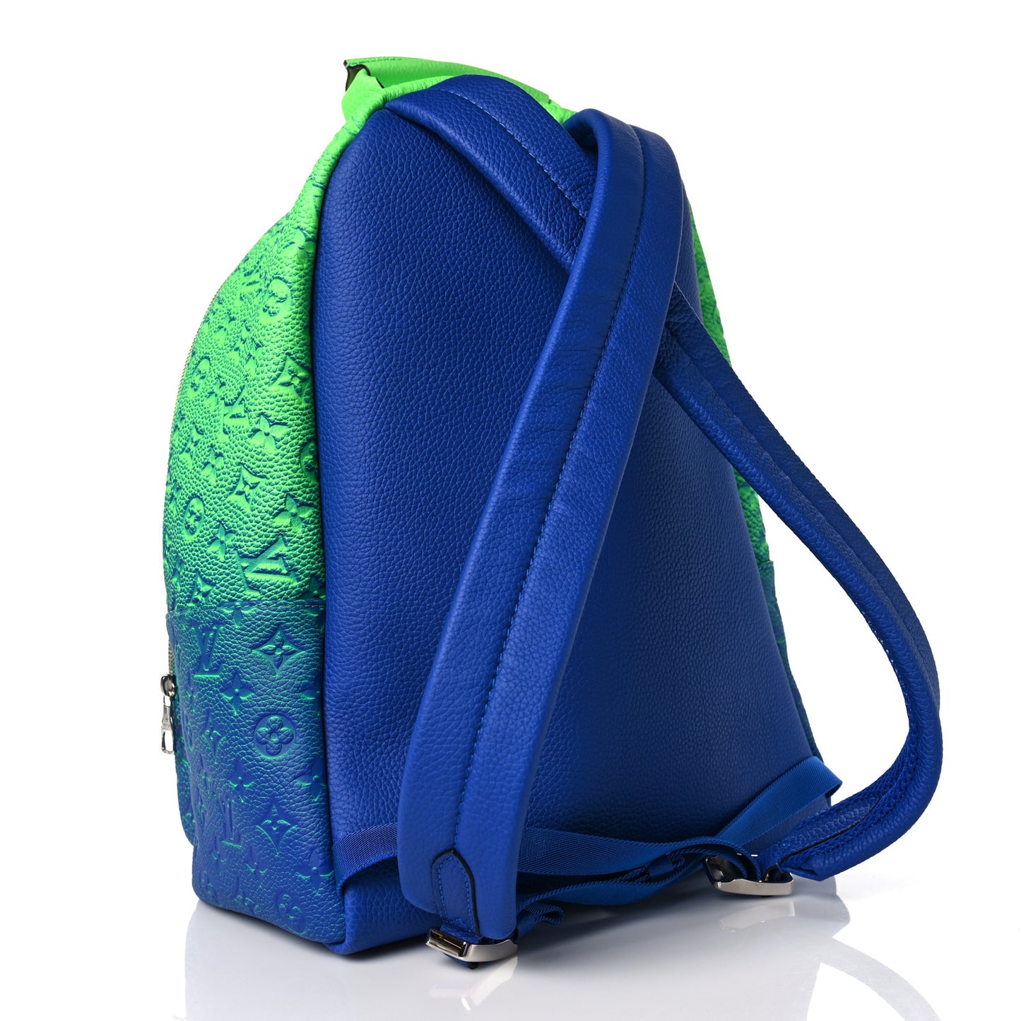 Taurillon Illusion Multipockets Backpack Bleu Vert