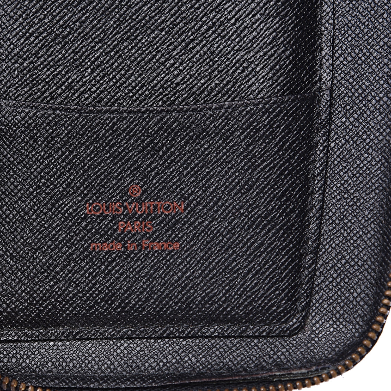 Louis Vuitton Epi Geode Organizer Zippy Wallet Black 5 of 12
