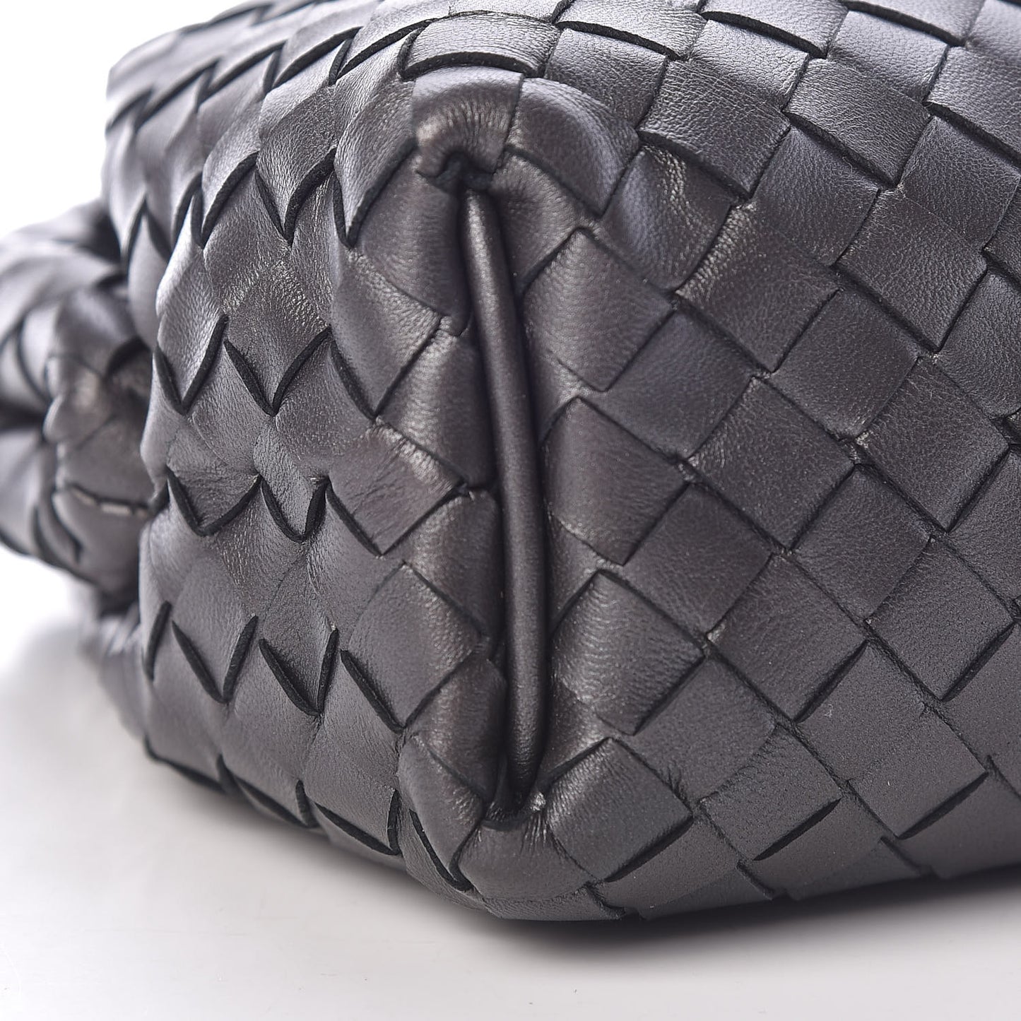 Nappa Intrecciato The Lauren 1980 Clutch Ebano
