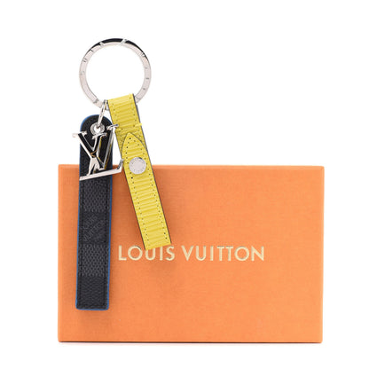 Louis Vuitton Damier Graphite Epi Belt Tab Key Holder Citron 7 of 7