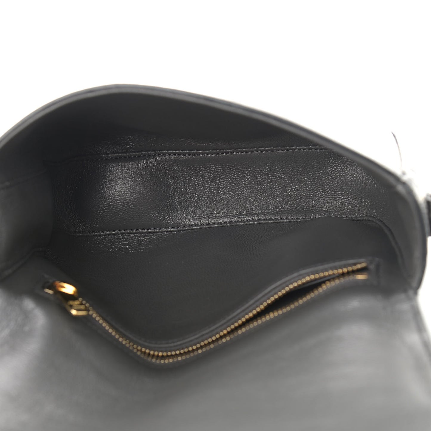 Calfskin Crocodile Embossed Medium Tassel Bag Anthracite