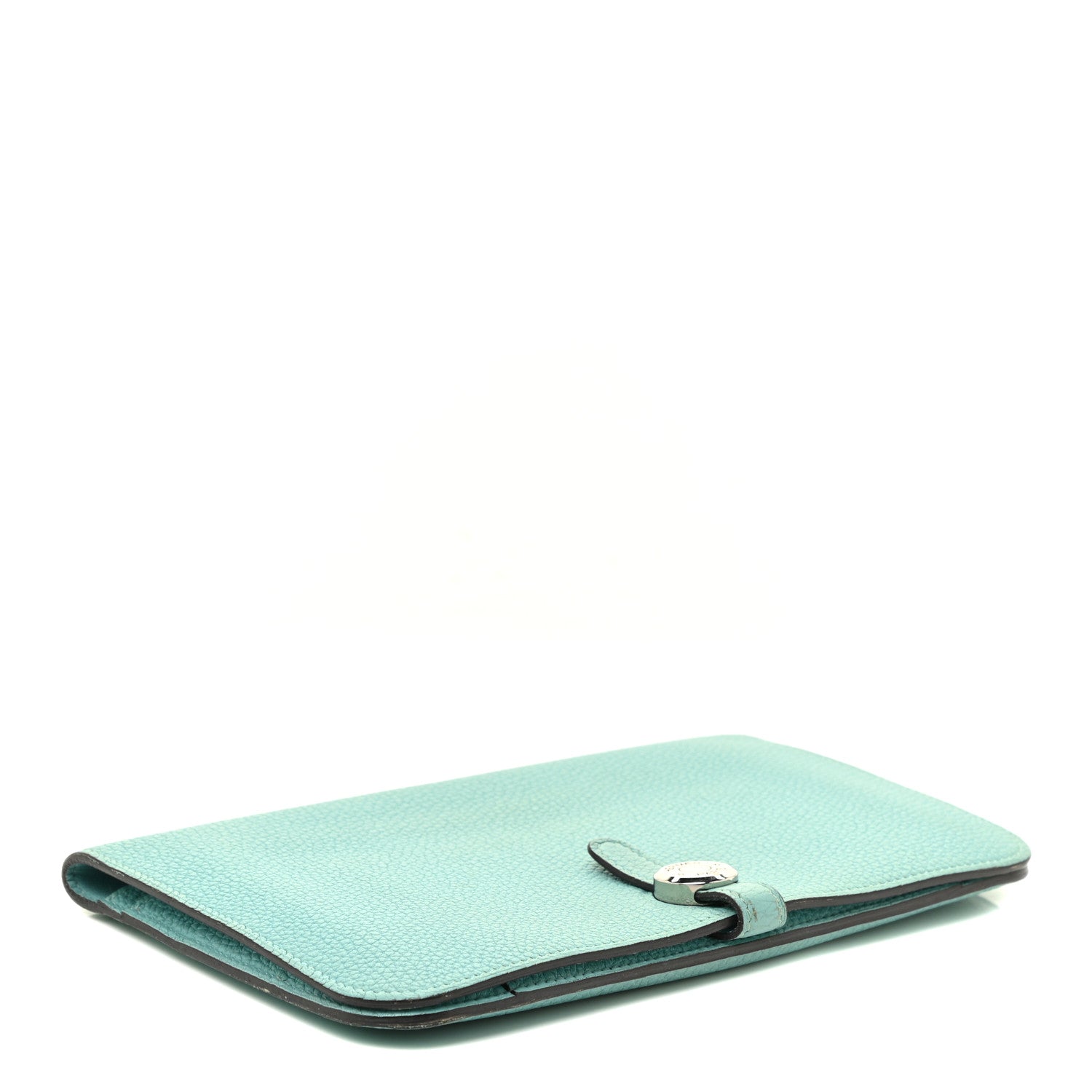 Hermes Togo Dogon Duo Wallet Bleu Atoll 4 of 14