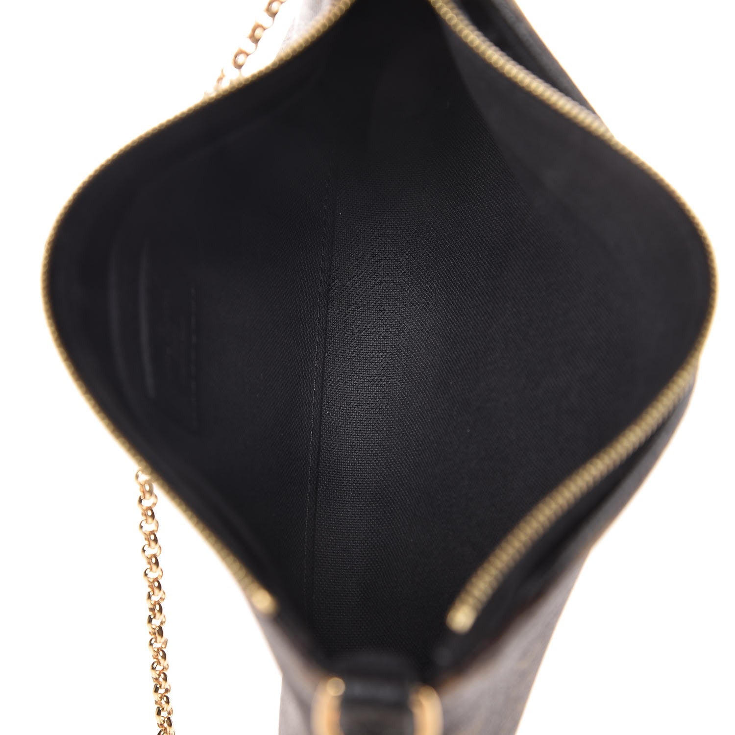 Louis Vuitton Monogram Pallas Clutch Black 5 of 7