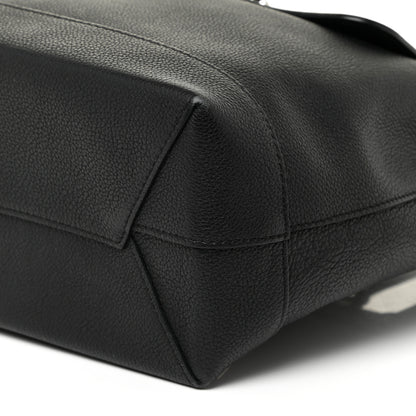 Louis Vuitton Calfskin Lockme Backpack Black 9 of 14