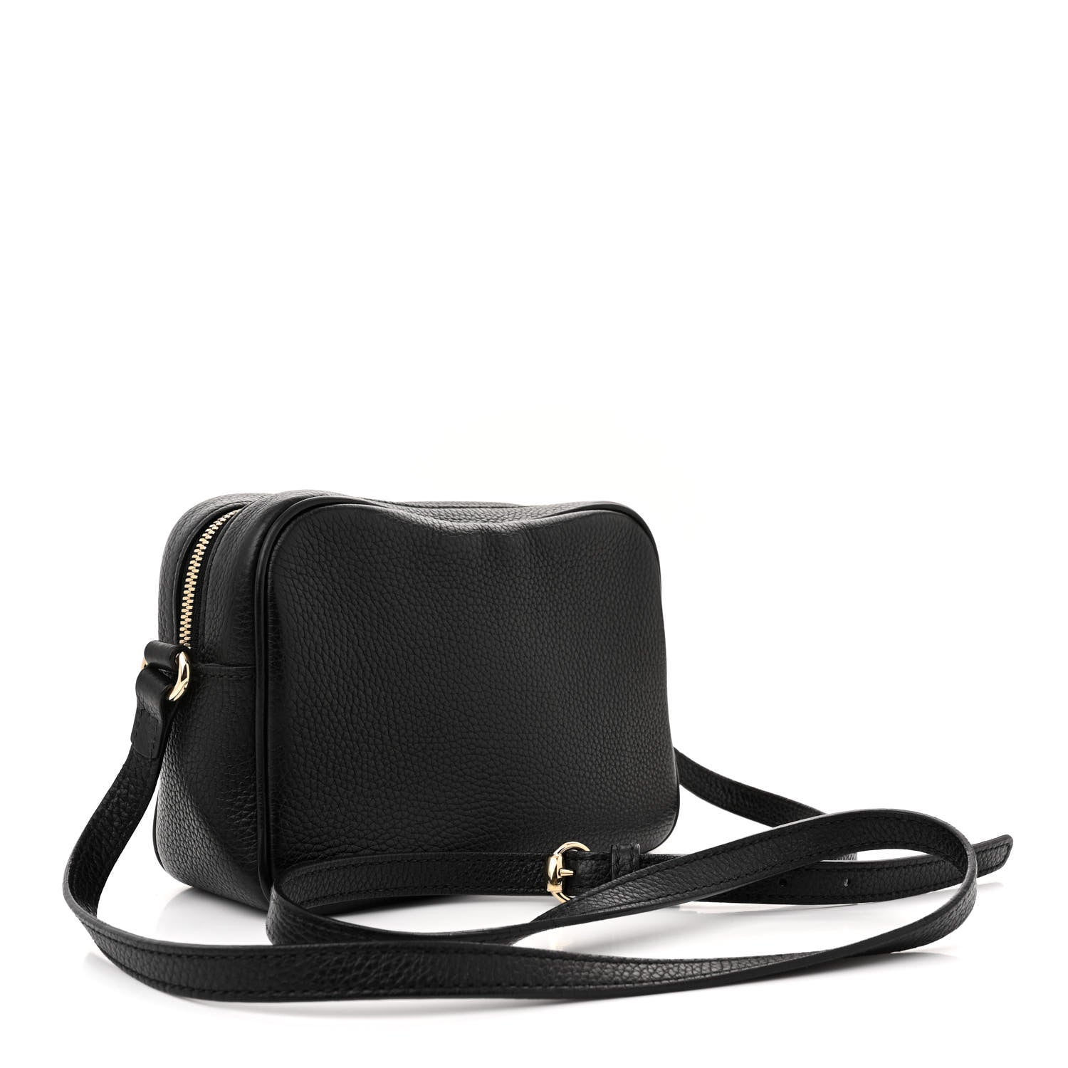 Gucci Pebbled Calfskin Small Soho Disco Bag Black 3 of 11