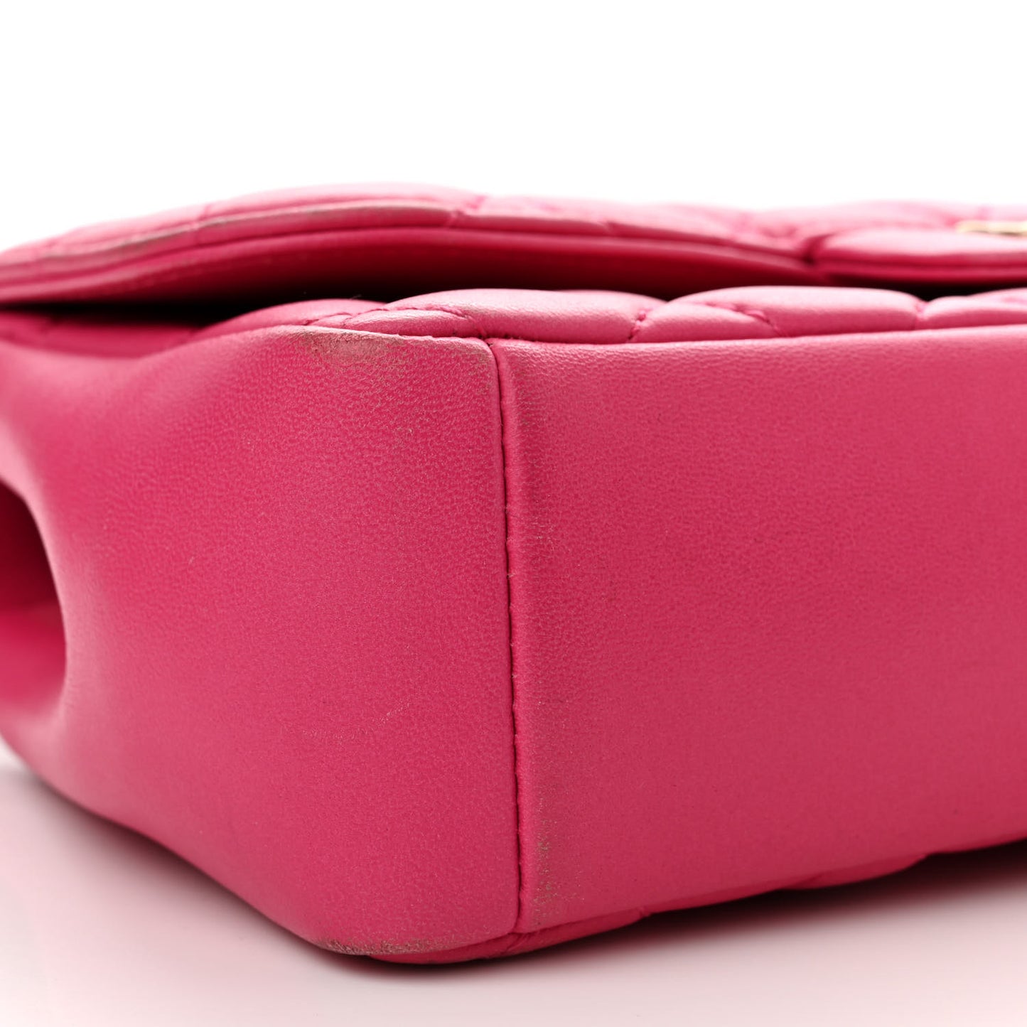 Lambskin Quilted Mini Mademoiselle Chic Flap Pink