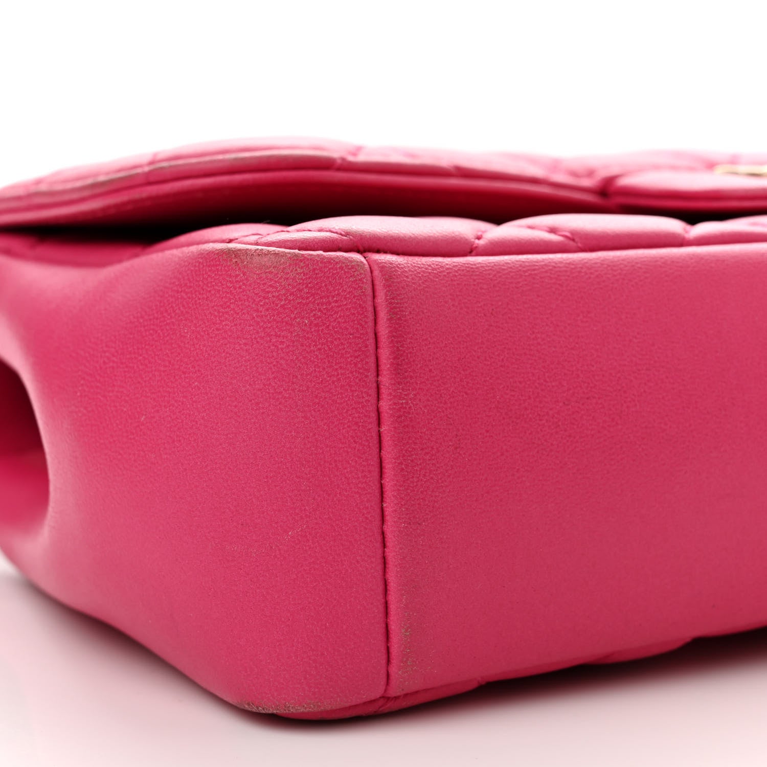 Chanel Lambskin Quilted Mini Mademoiselle Chic Flap Pink 9 of 15