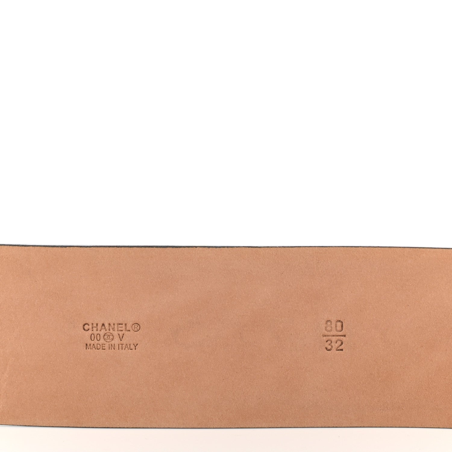 Chanel Calfskin CC Belt 80 32 Black 5 of 6