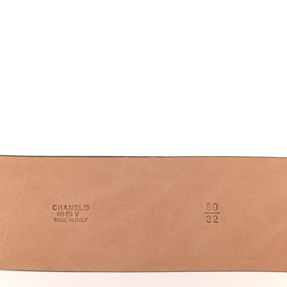 Chanel Calfskin CC Belt 80 32 Black 5 of 6