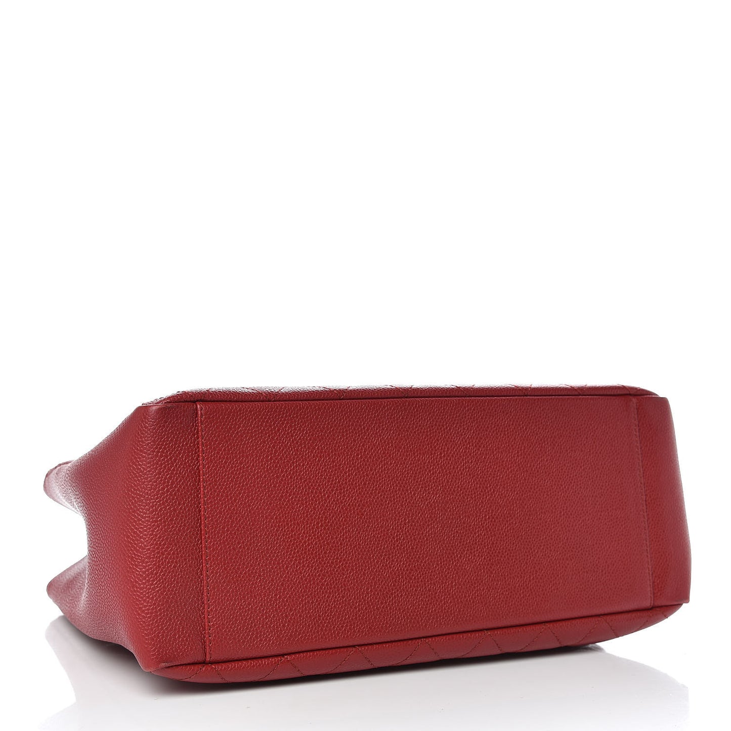 Caviar Quilted Grand Shopping Tote GST Red