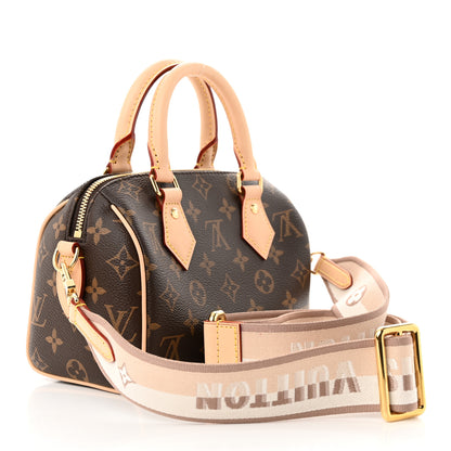 Louis Vuitton Monogram Speedy Bandouliere 20 Beige 3 of 10
