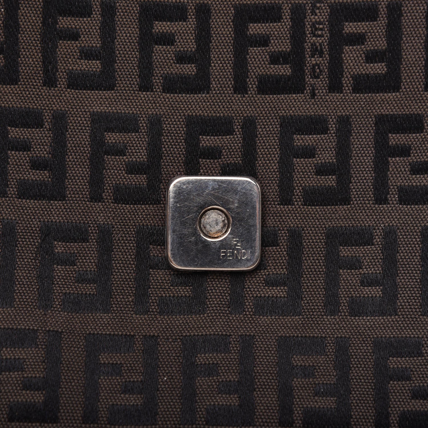 Fendi Zucchino Baguette Moro 13 of 18