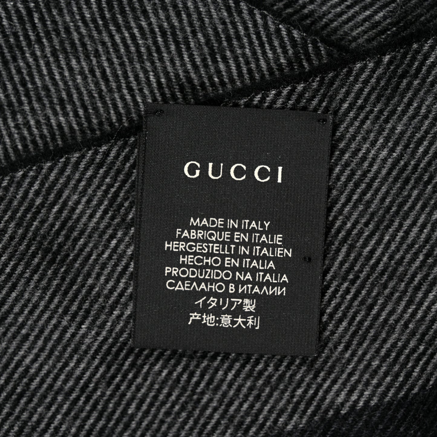 Wool Junweb Scarf Flannel Grey