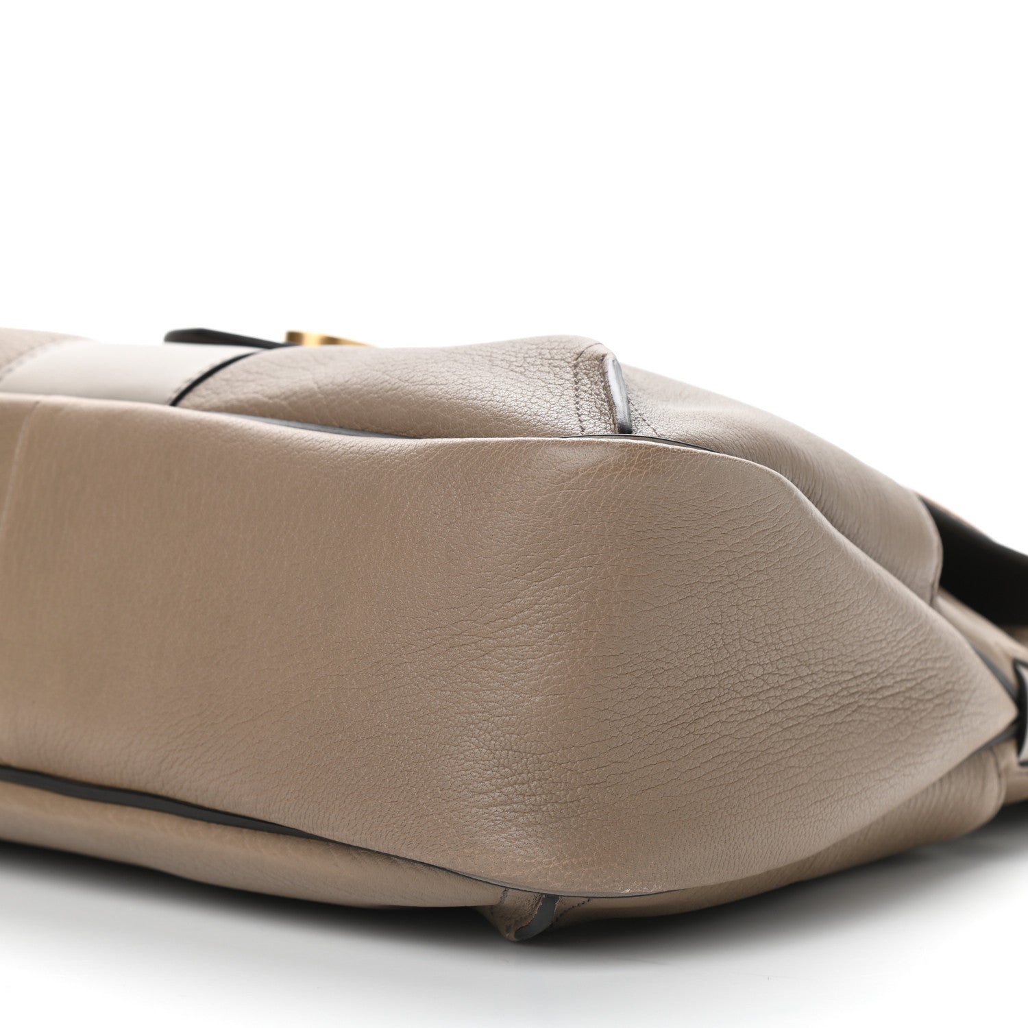 Chloe Grained Lambskin Medium Lexa Shoulder Bag Motty Grey 9 of 11