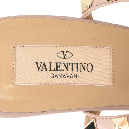 Valentino Garavani Patent Rockstud Ankle Strap 65mm Pumps 38 Light Ivory Poudre 9 of 9