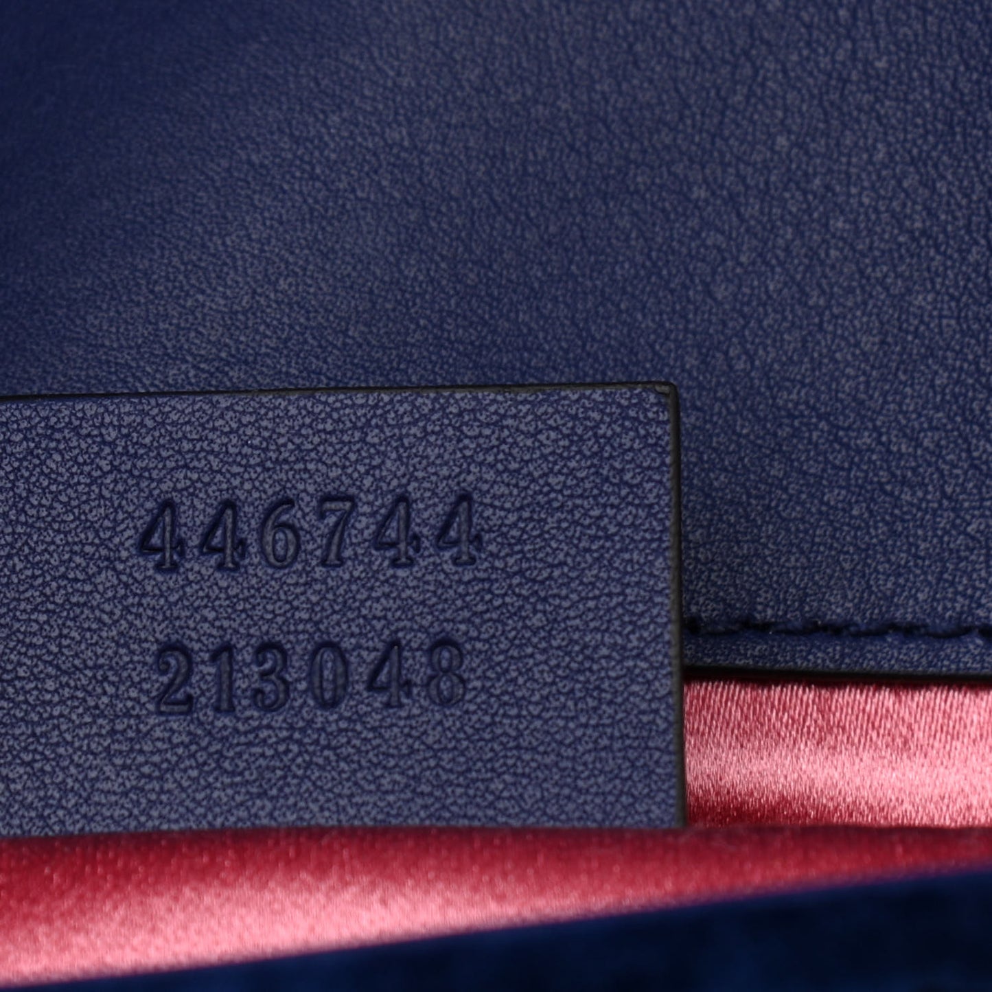 Velvet Matelasse Mini GG Marmont Shoulder Bag Cobalt Blue