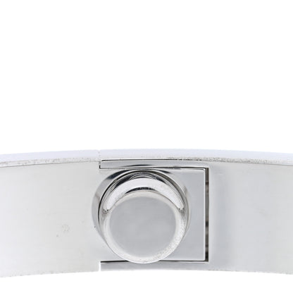 Cartier 18K White Gold 4 Diamond Love Bracelet 19 8 of 9