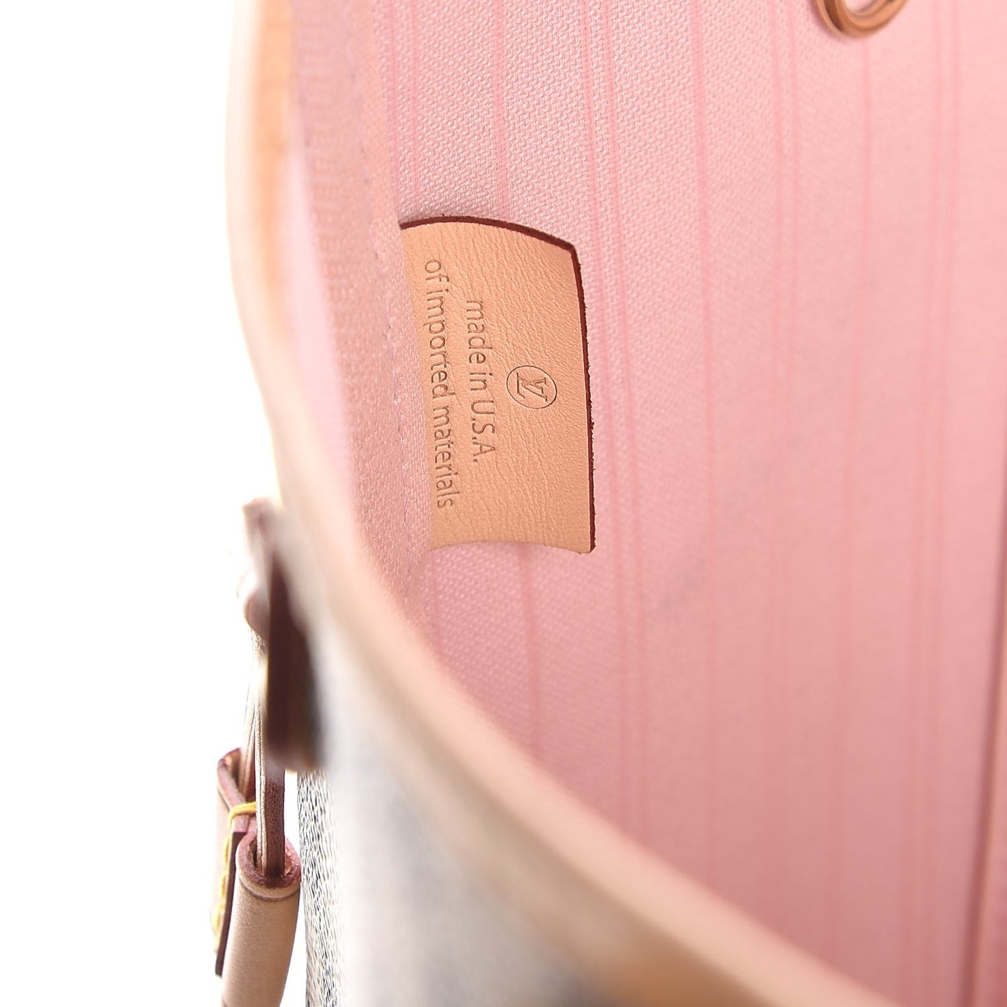 Damier Azur Neo Neverfull MM Rose Ballerine