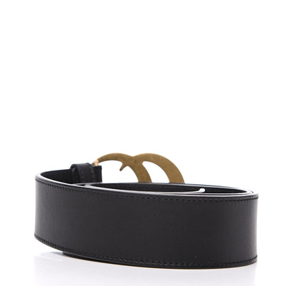Gucci Calfskin Double G 40mm Belt 80 32 Black 2 of 4