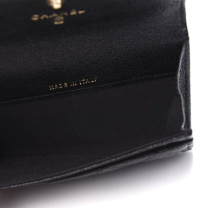 Chanel Caviar Quilted Boy Flap Card Holder Black 5 of 11