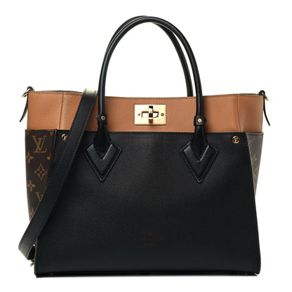 Louis Vuitton Calfskin Monogram On My Side Black 1 of 4