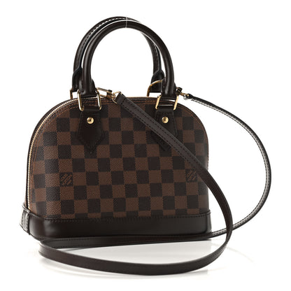 Louis Vuitton Damier Ebene Alma BB 3 of 9