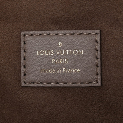 Louis Vuitton Lambskin Embossed Monogram Coussin MM Grey 8 of 11