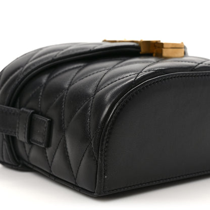 Saint Laurent Lambskin Matelasse Monogram June Box Bag Black 6 of 8