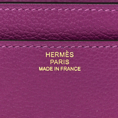 Hermes Evercolor Constance Wallet To Go Anemone 6 of 10