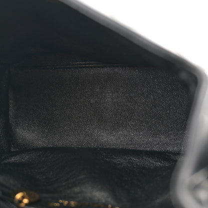 Chanel Lambskin Quilted Flap Shoulder Bag Black 5 of 10