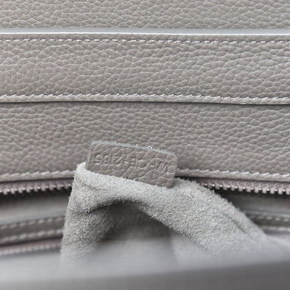 Celine Drummed Calfskin Mini Luggage Souris 7 of 16